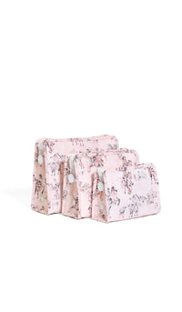 Small, medium, and large trvl roadie in cowboy toile