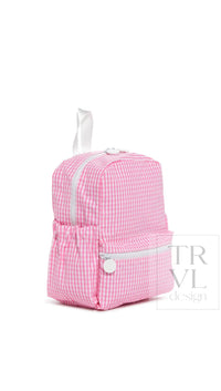 PINK GINGHAM MINI BACKPACKER