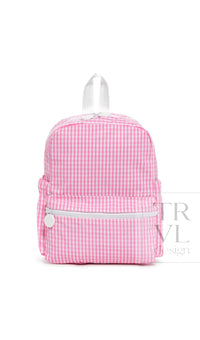 PINK GINGHAM MINI BACKPACKER