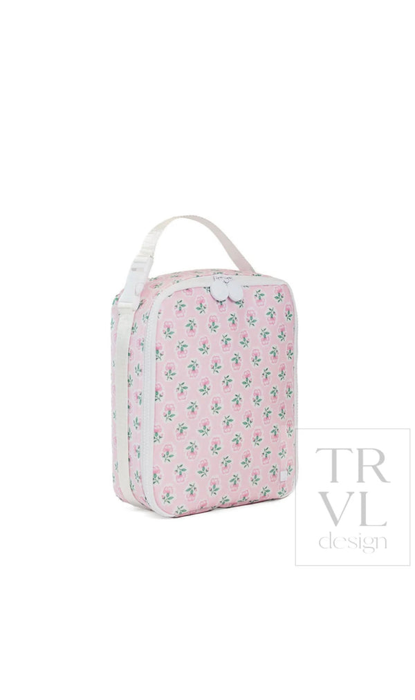 Pink petite fleur floral TRVL Bring It lunch bag