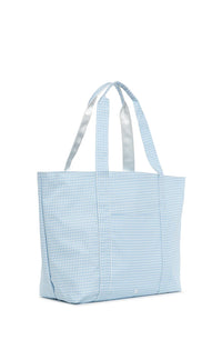 GINGHAM MIST JUMBO TOTE