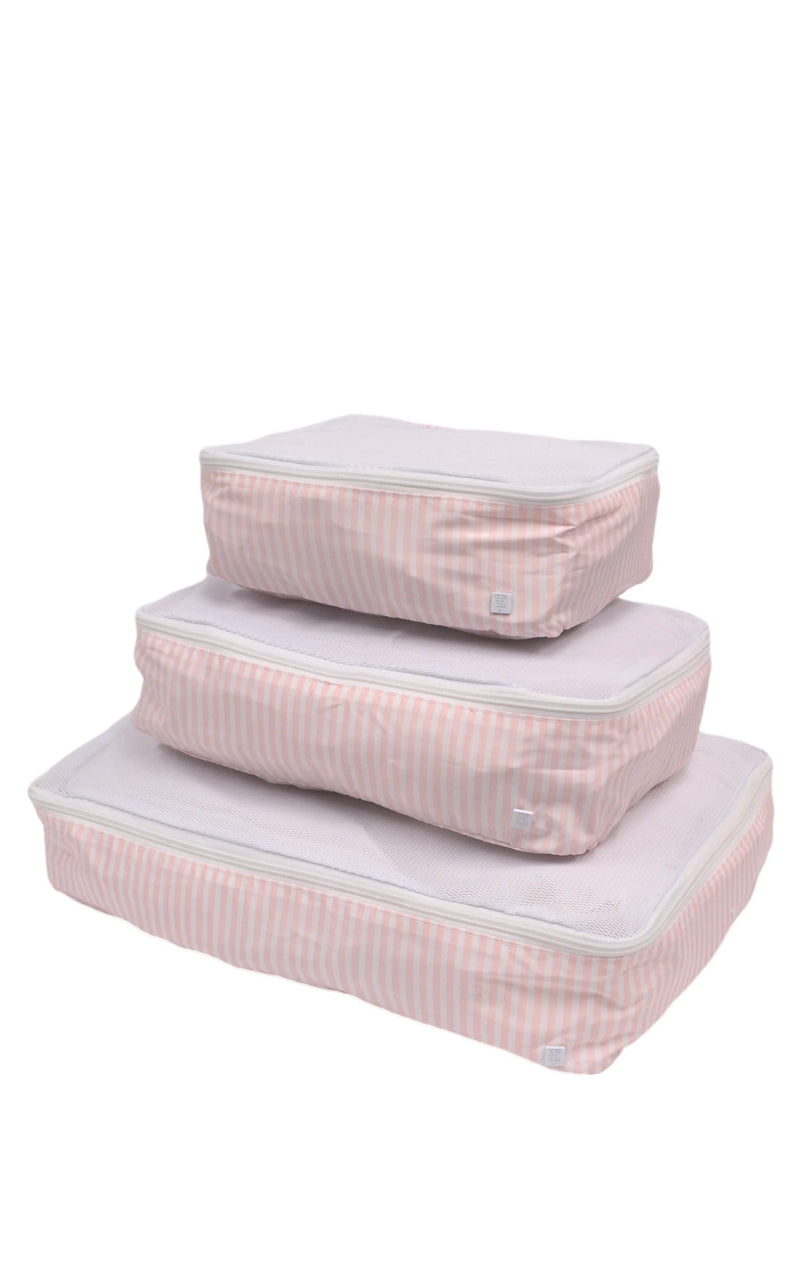 PACKING SQUAD - PACKING CUBES PIMLICO STRIPE PINK