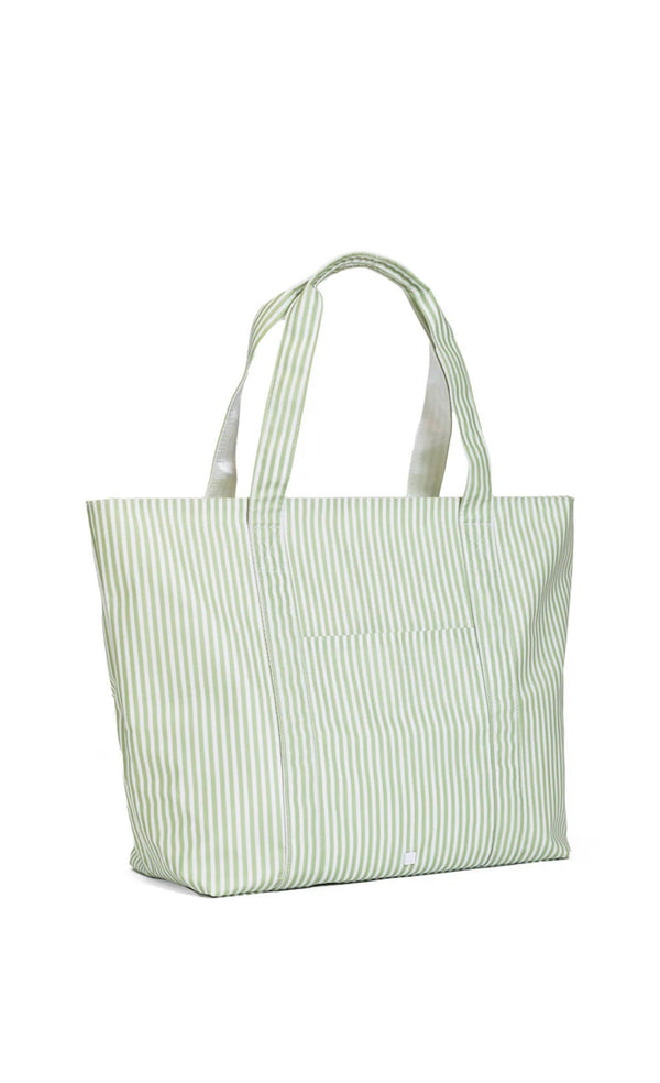 JUMBO TOTE - X-LARGE TOTE PIMLICO STRIPE SAGE