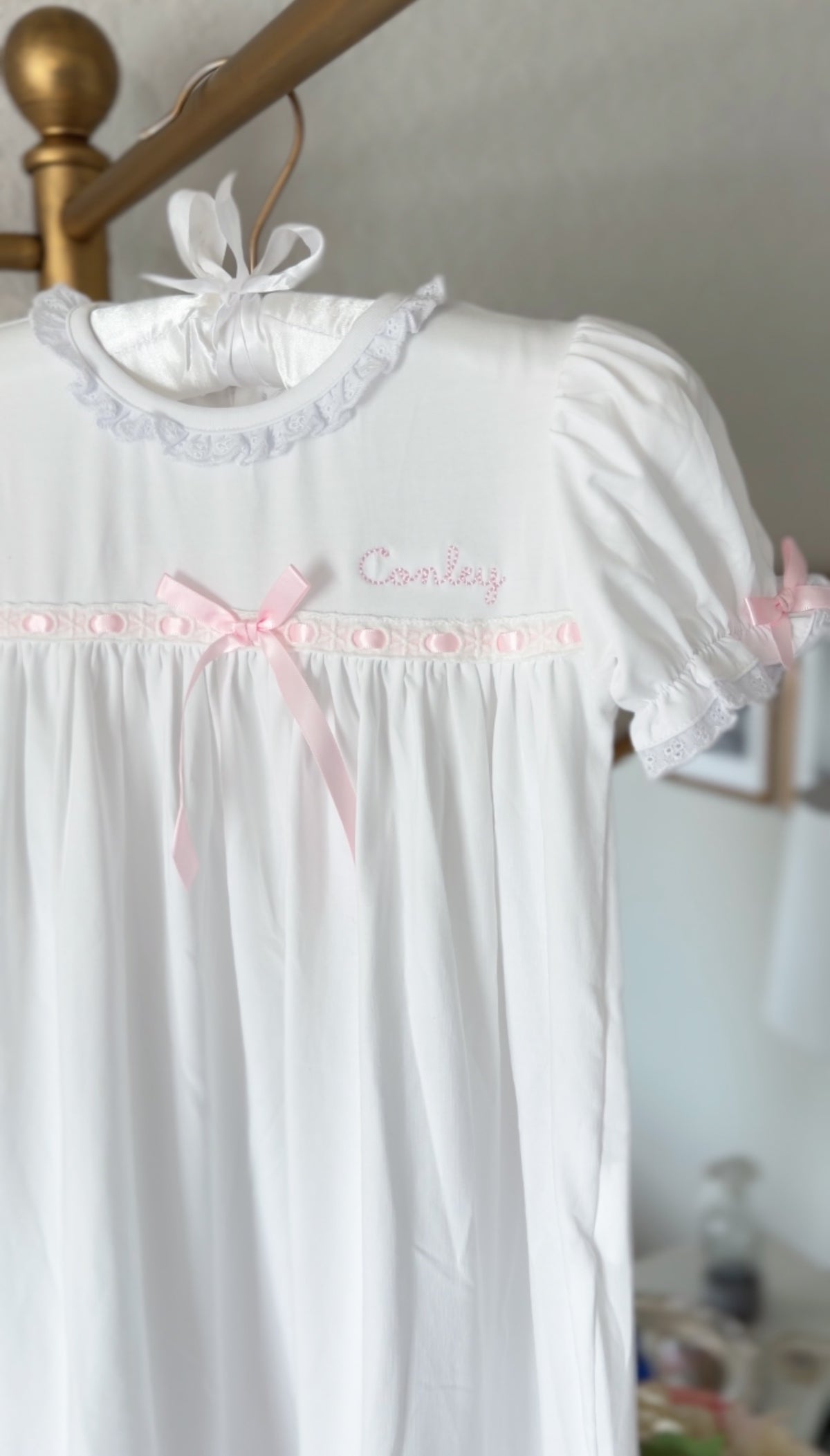 Girls Pima Cotton Spring nightgown