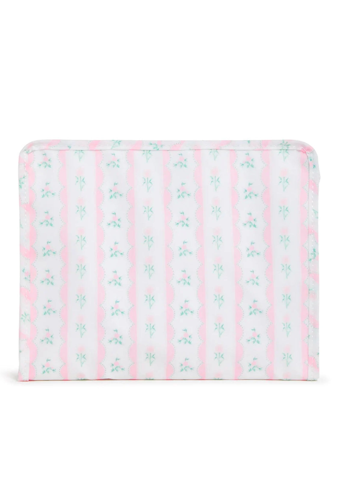 Pink ribbon floral roadie
