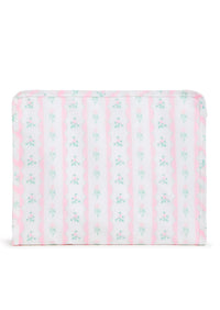 Pink ribbon floral roadie