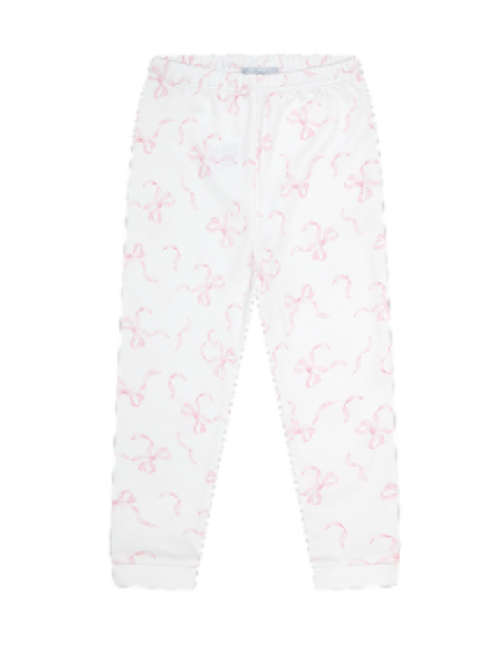 Charming Pink Bow Pajamas
