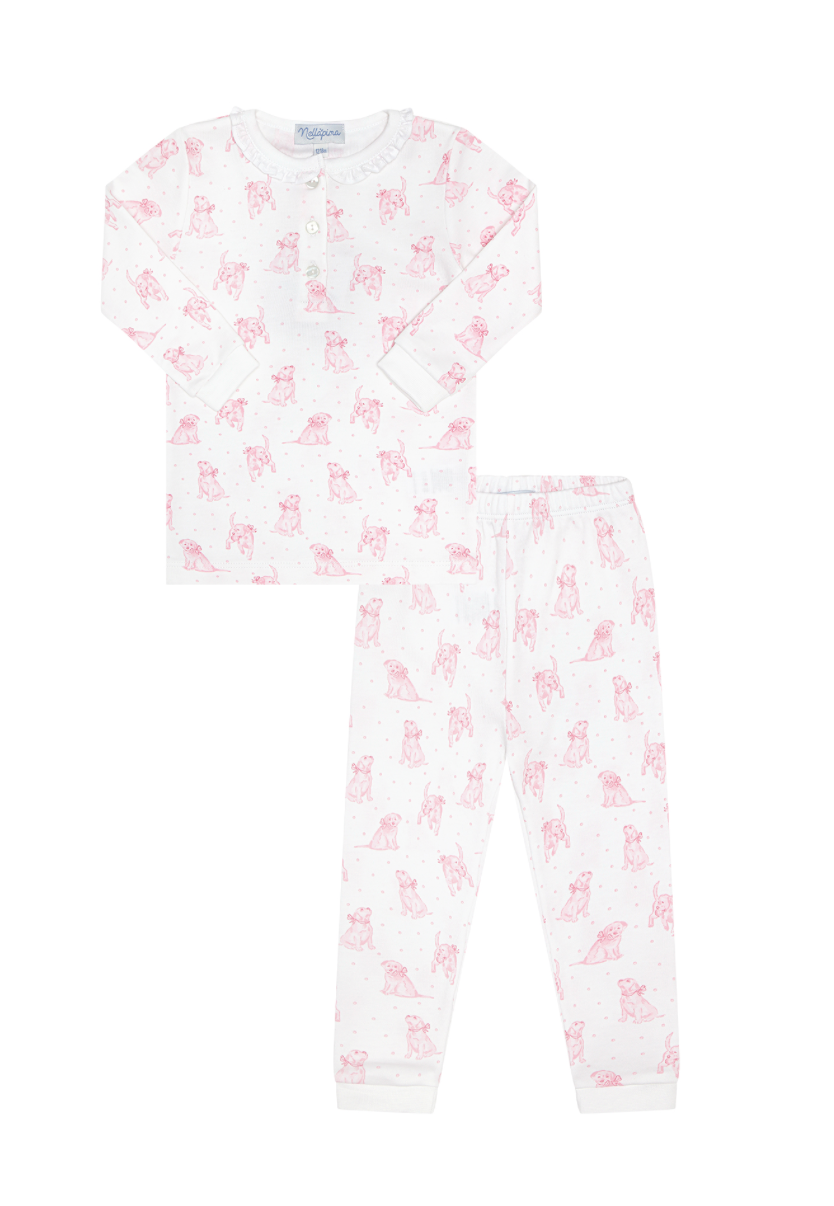 Pink Puppy Love Pajamas