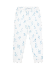 Blue Puppy Love Pajamas