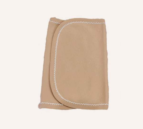 Picot Trim Burp Cloth