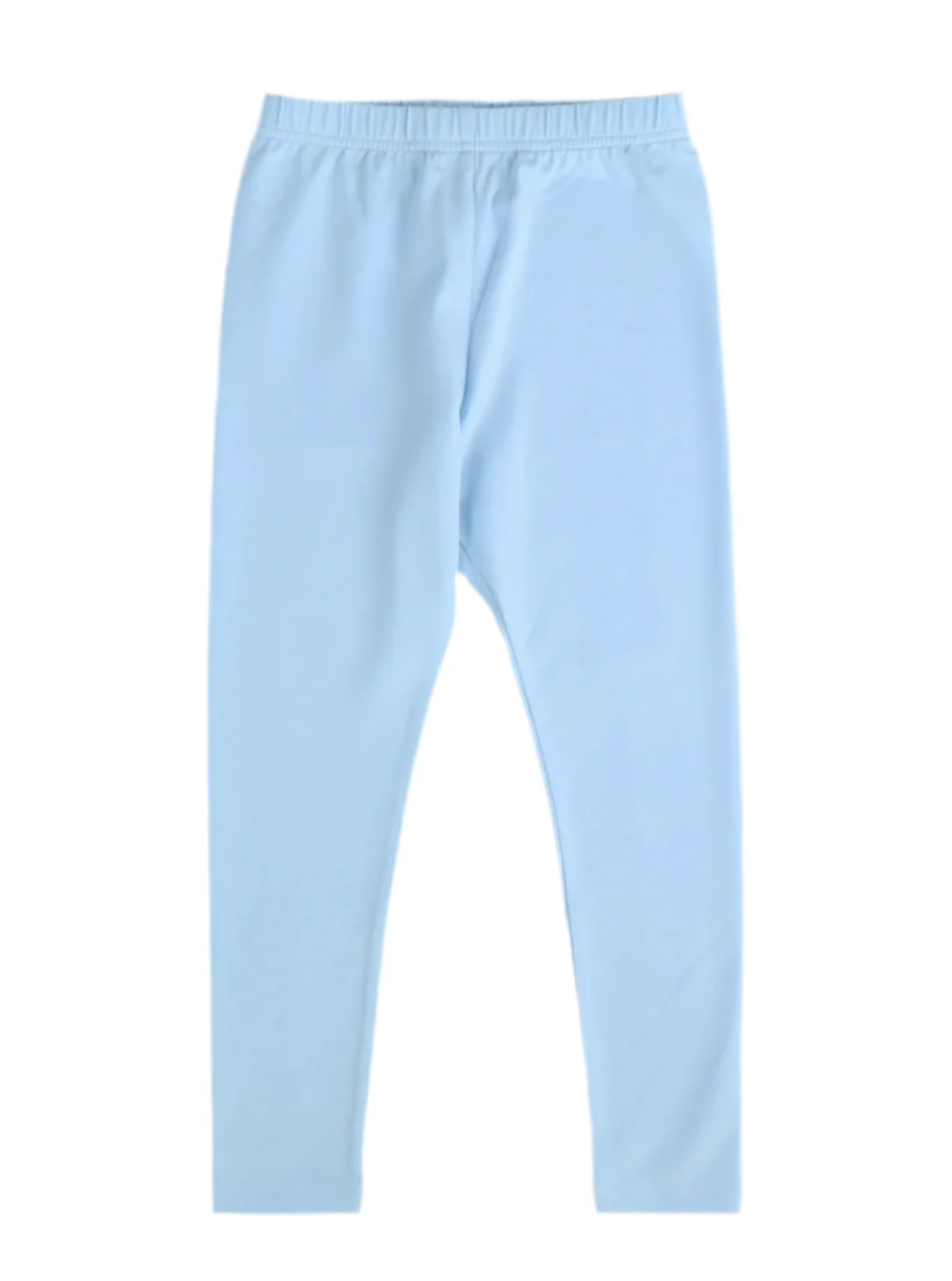 Light blue knit cotton leggings- pre order mid october