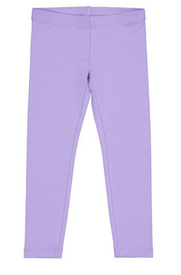 Light purple knit cotton leggings- pre order mid october
