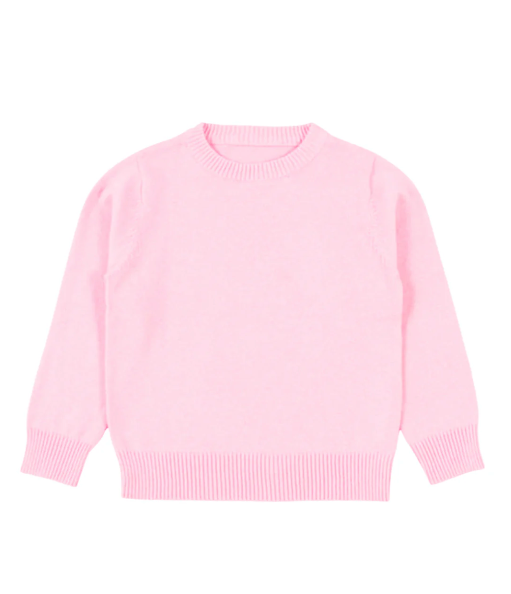 Light Pink campure sweater-pre order mid October