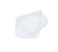 White Burp cloth