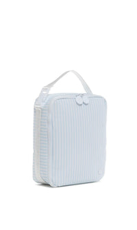 Blue Pimlico stripe TRVL Bring It lunch bag