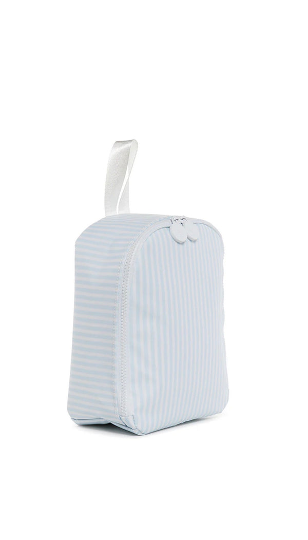 Blue Pimlico stripe TRVL Bring It lunch bag