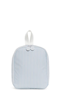Blue Pimlico stripe TRVL Bring It lunch bag