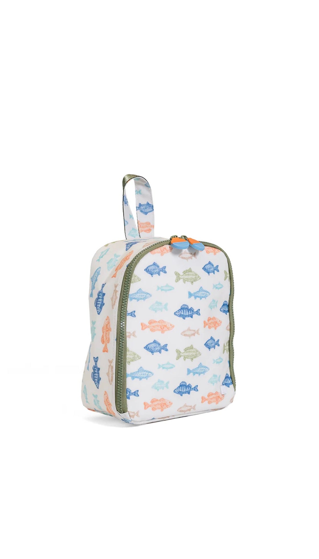 Casting Call fishing print TRVL Bring It lunch bag