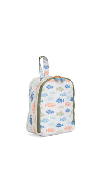 Casting Call fishing print TRVL Bring It lunch bag