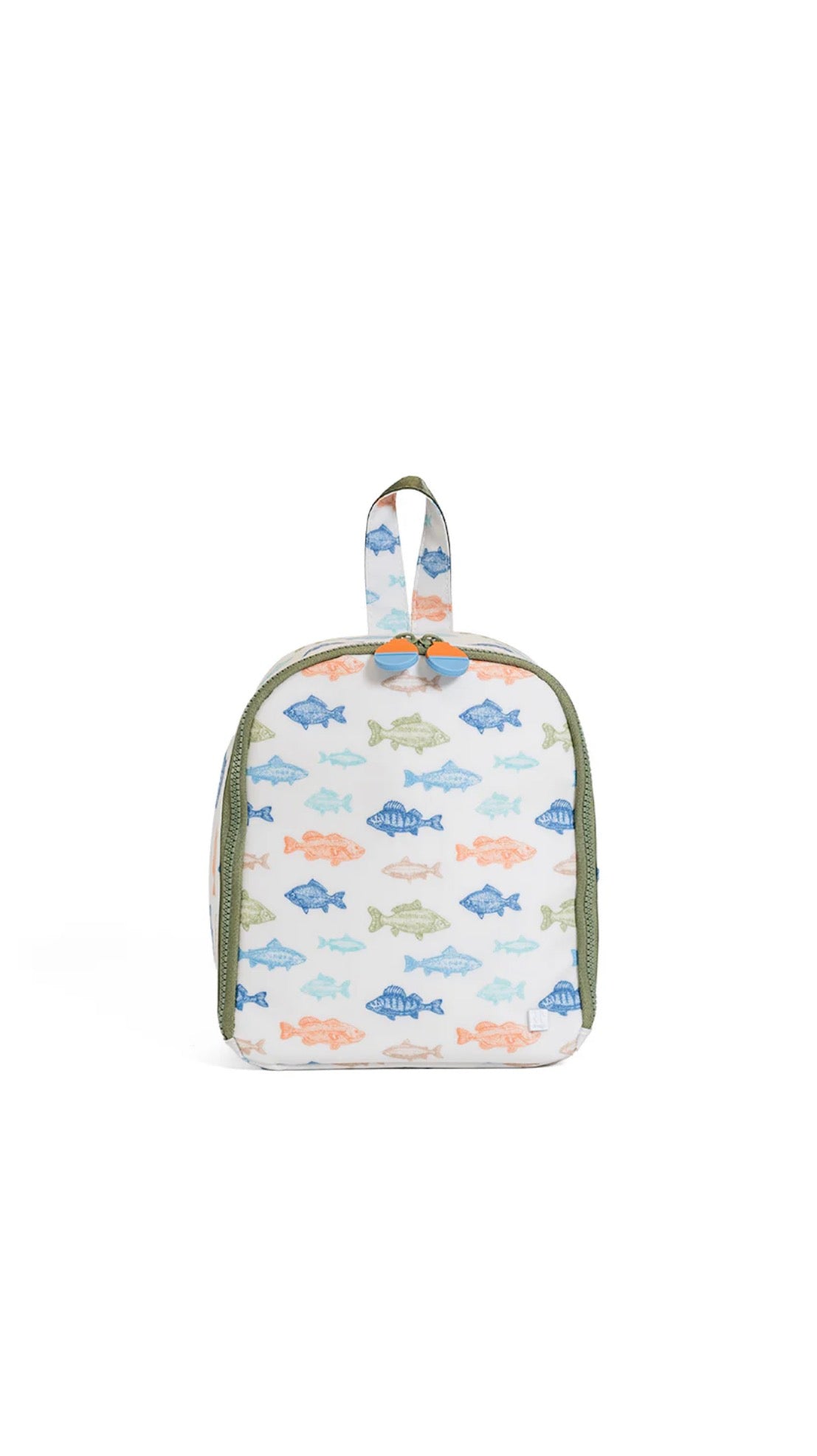 Casting Call fishing print TRVL Bring It lunch bag