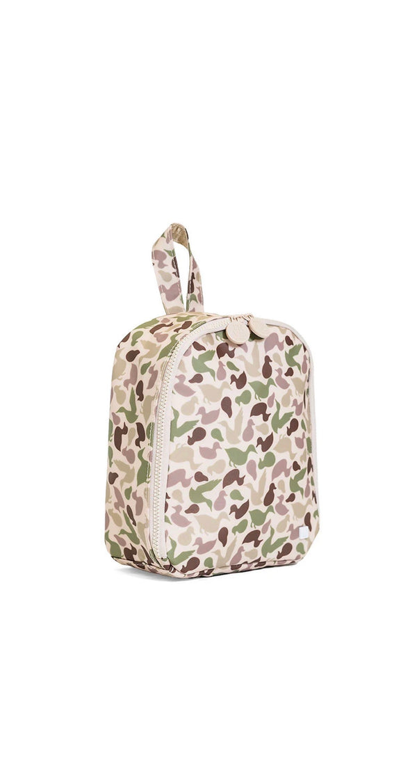 Camo decoy duck print TRVL Bring It lunch bag
