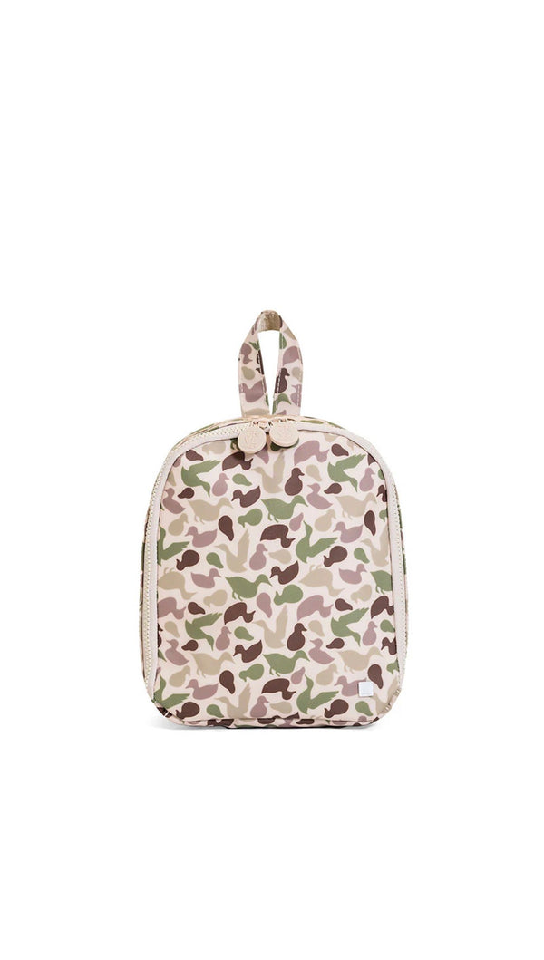 Camo decoy duck print TRVL Bring It lunch bag