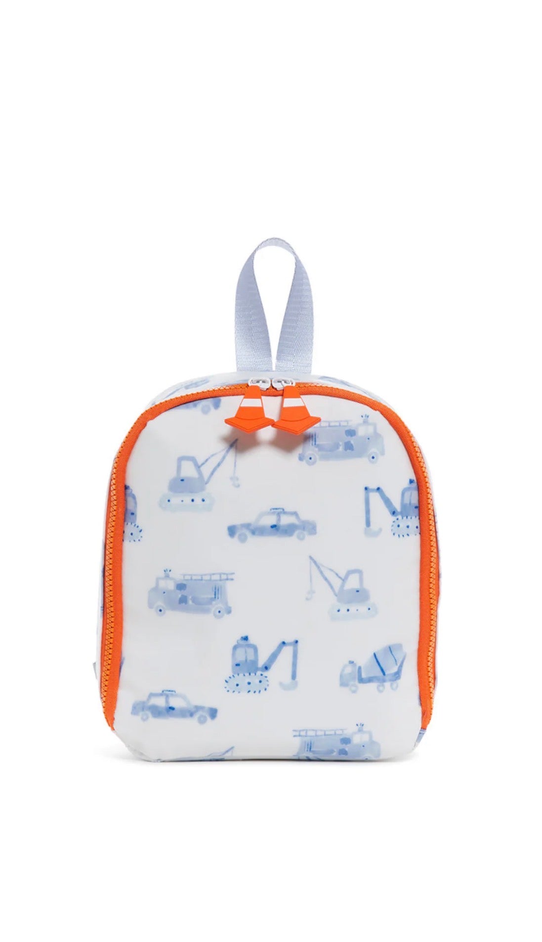 Dig It construction print TRVL Bring It lunch bag