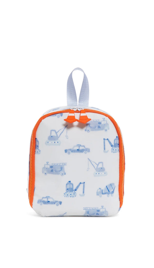 Dig It construction print TRVL Bring It lunch bag