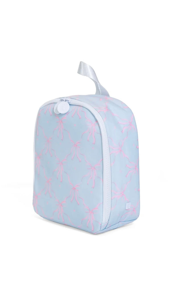Eloise bow print TRVL Bring It lunch bag