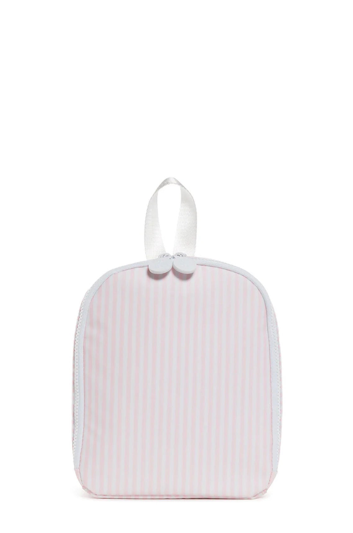 Pink Pimlico stripe TRVL Bring It lunch bag
