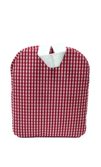 Red gingham TRVL Bring It lunch bag
