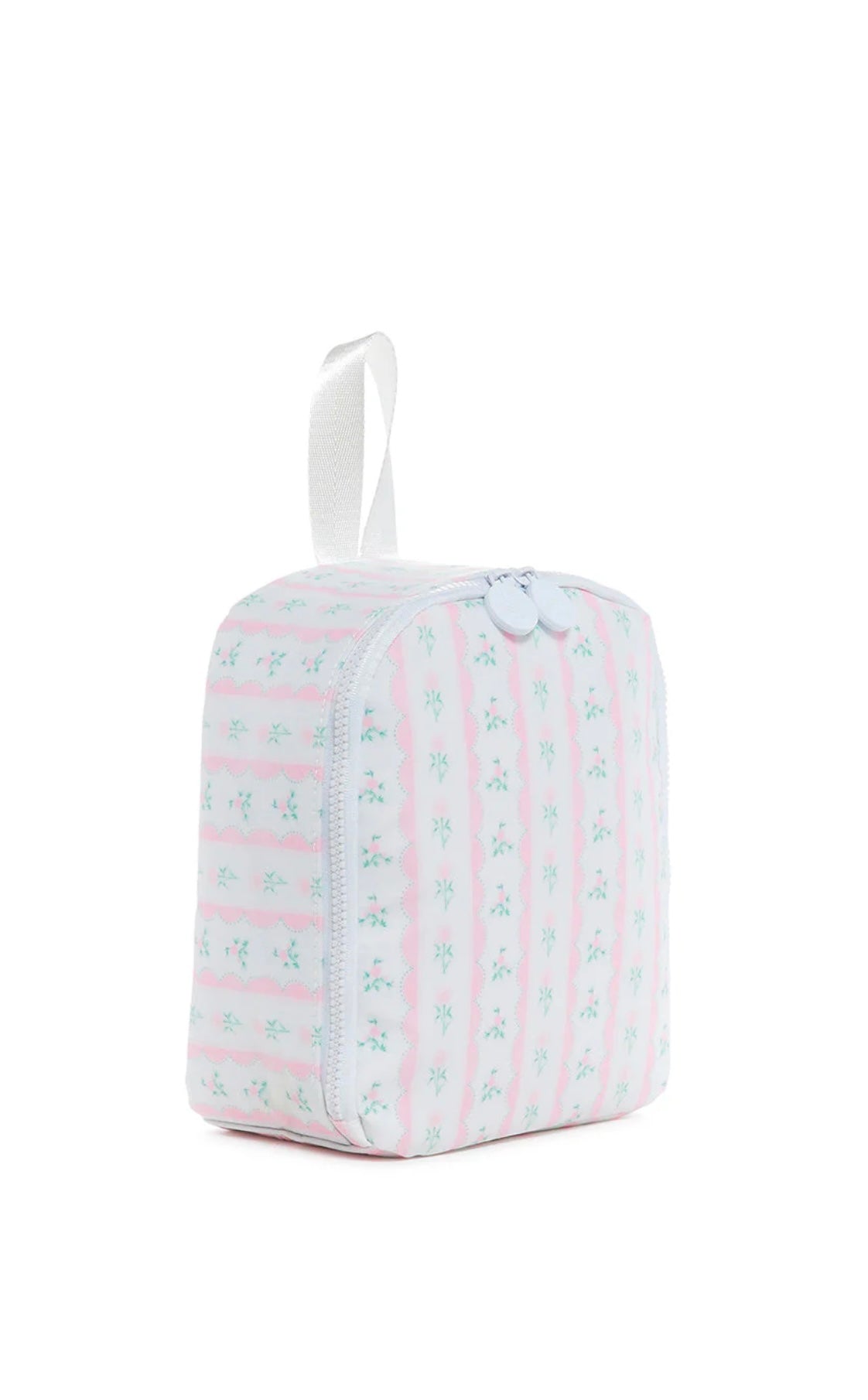 Pink ribbon floral TRVL Bring It lunch bag