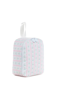 Pink ribbon floral TRVL Bring It lunch bag