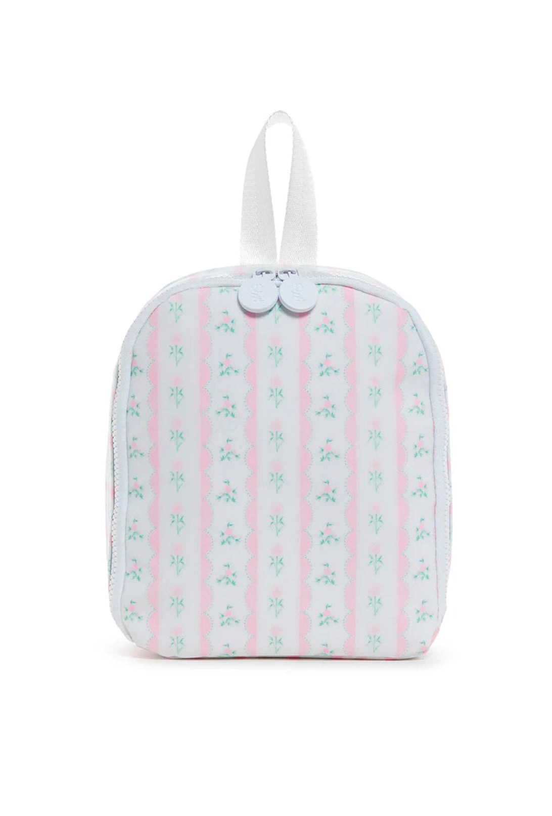 Pink ribbon floral TRVL Bring It lunch bag