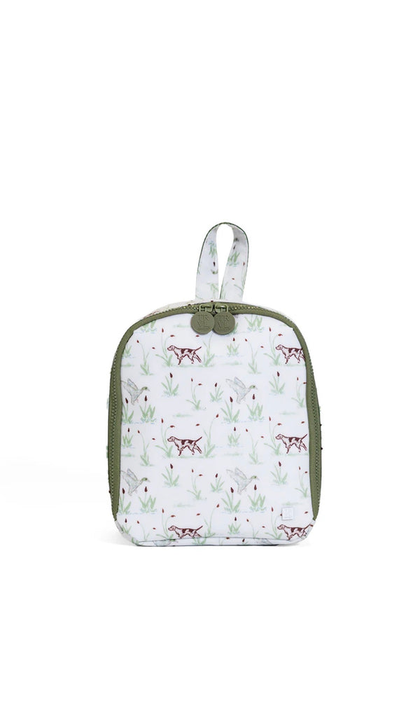 Hunting dog print TRVL Bring It lunch bag