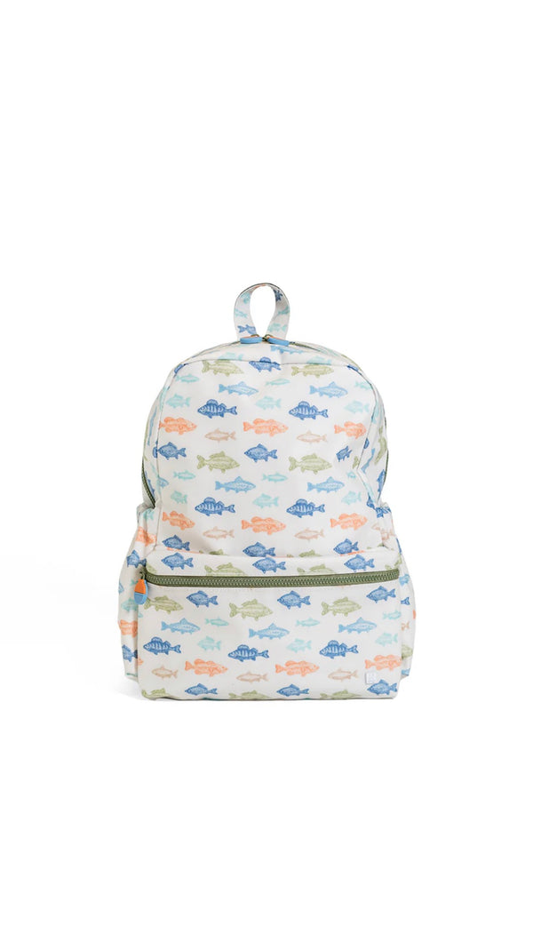Casting Call fishing print TRVL Backpacker bag