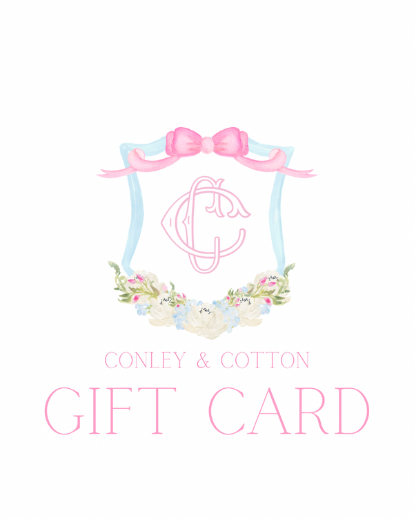 Conley & Cotton digital gift card