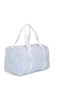 Eloise bow print TRVL Mini Packer duffel bag