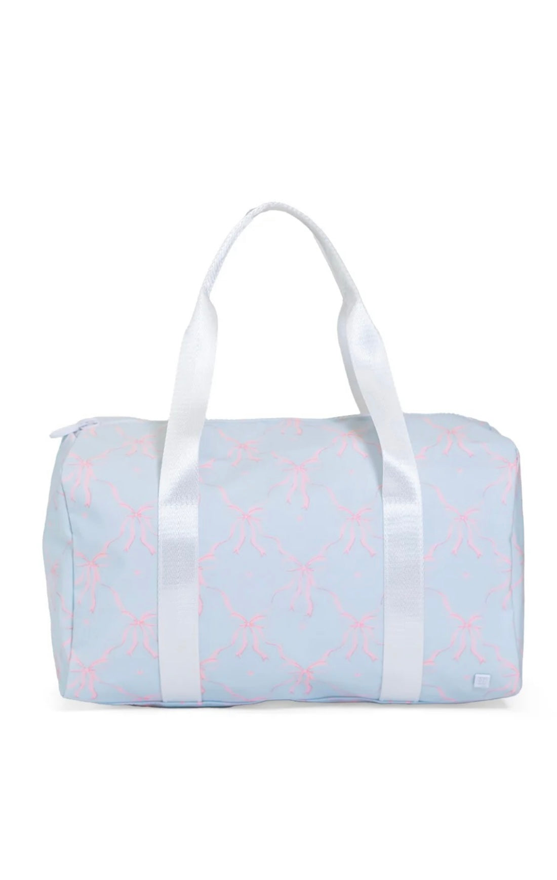 Eloise bow print TRVL Mini Packer duffel bag