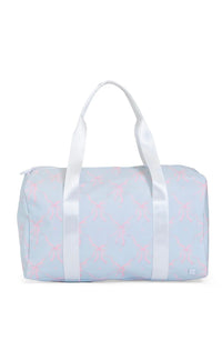 Eloise bow print TRVL Mini Packer duffel bag