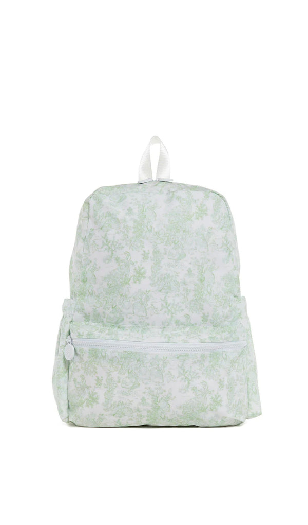 Green bunny toile TRVL Backpacker bag