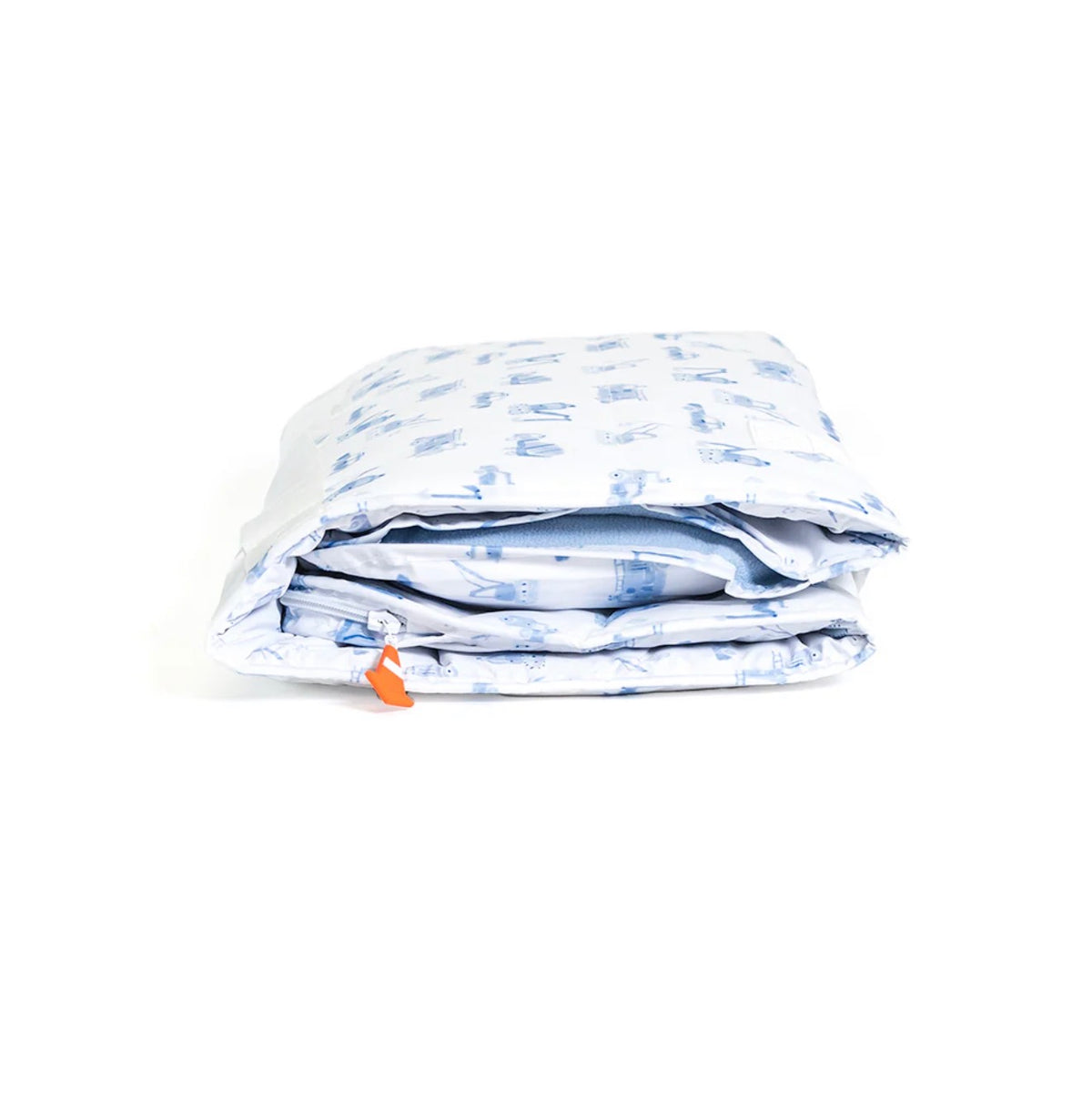 Dig It construction print TRVL nap mat