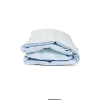 Blue Pimlico plaid TRVL nap mat