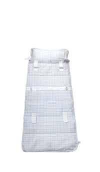 Blue Pimlico plaid TRVL nap mat