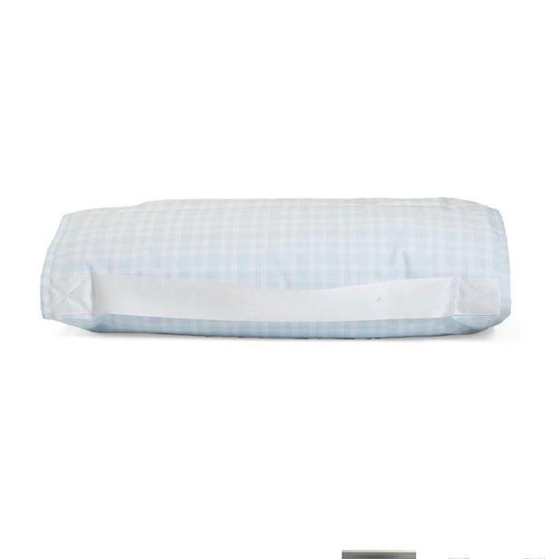 Blue Pimlico plaid TRVL nap mat