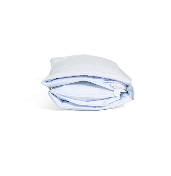 Blue Pimlico stripe TRVL nap mat