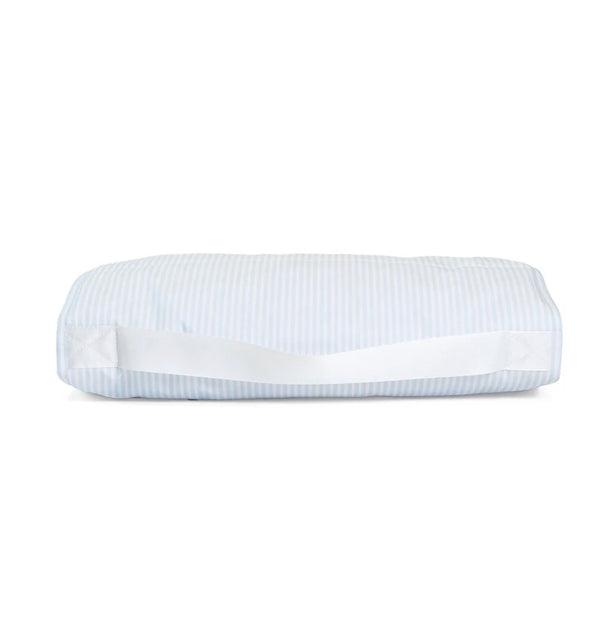 Blue Pimlico stripe TRVL nap mat