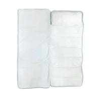 Mist blue gingham TRVL nap mat