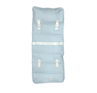 Mist blue gingham TRVL nap mat