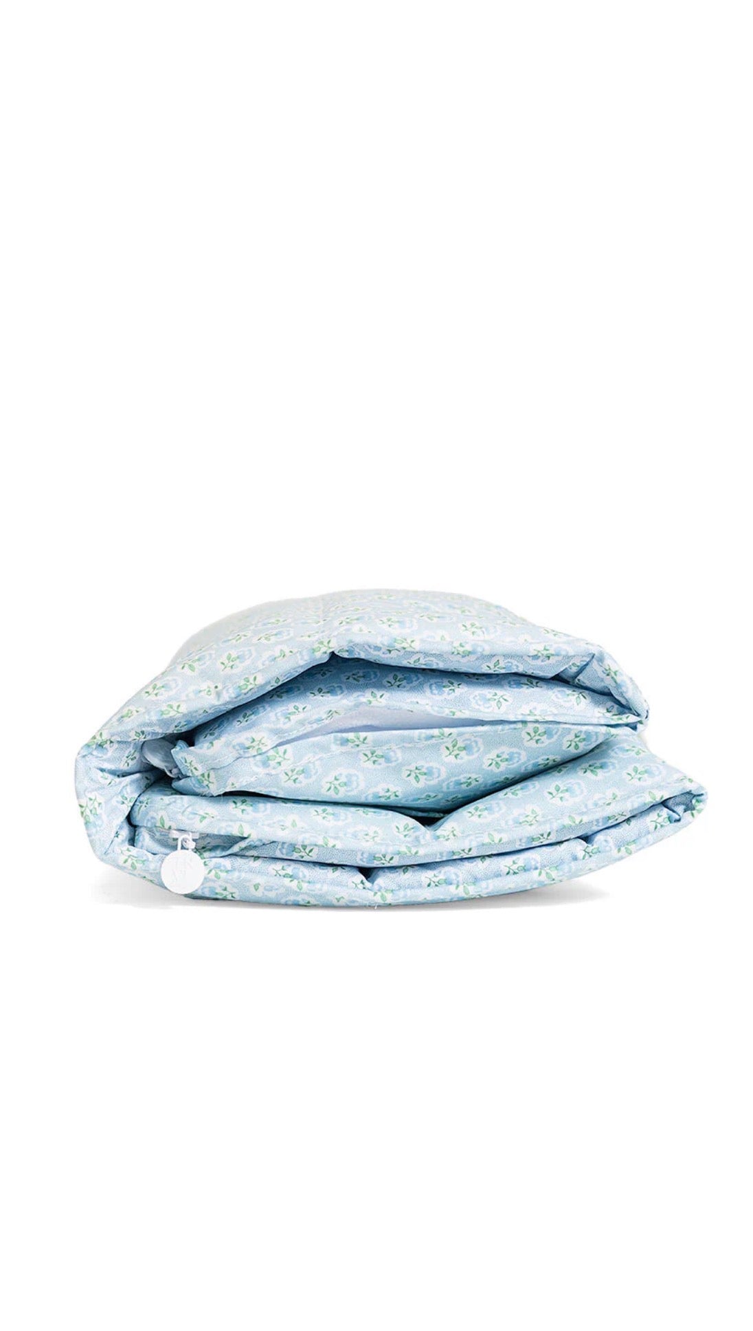 Blue petite fleur floral TRVL nap mat